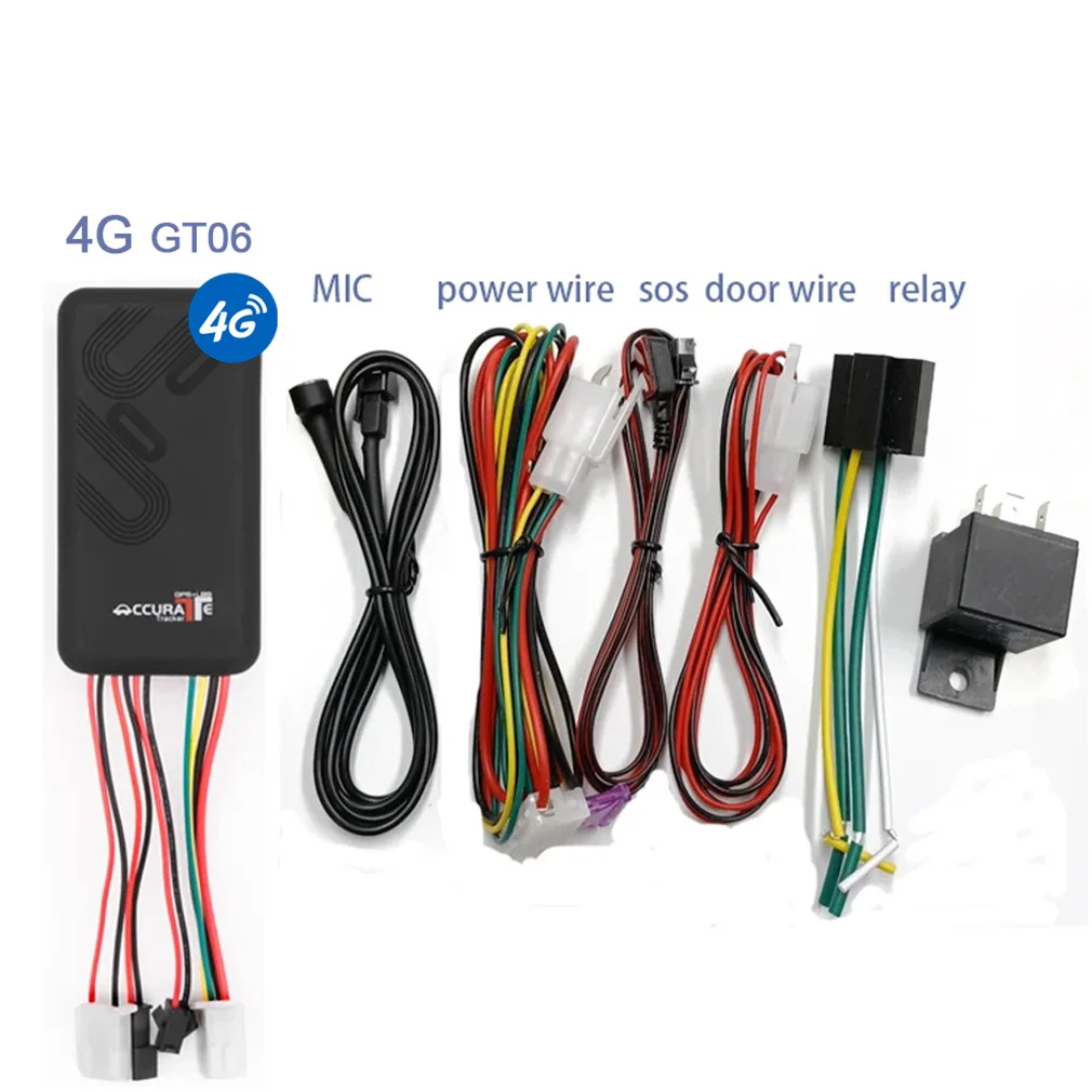 Фото 4G 2G GT06 GPS трекер сигнализация открытой двери SOS локатор автомобиля монитор трекер противоугонный SMS GSM GPRS автомобильная онлайн-система слежения №4