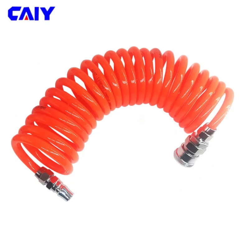 Шланг для компрессора пневматическая спиральная телескопическая труба высокого