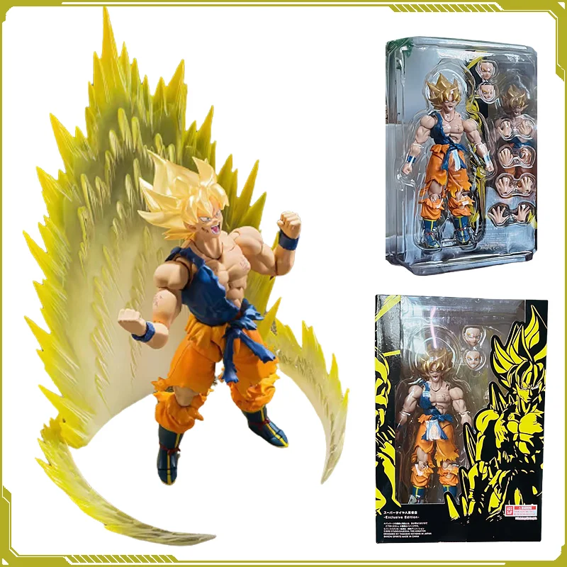 

Anime Dragon Ball Z Son Goku Shf Figure Sh Figuarts War Damage Goku Figurine Super Saiya Statue Action Figures Model Toys Gifts
