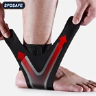1 пара спортивные голеностопного сустава тренажерный зал эластичные ботильоны Поддержка Шестерни стопы Вес обертывания ног Мощность Фитнес Баскетбол Бег