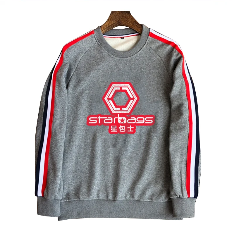 Italy starbag men's T-shirt 2022winter round neck tight long sleeve Pullover wool skull hot drill, counter high quality