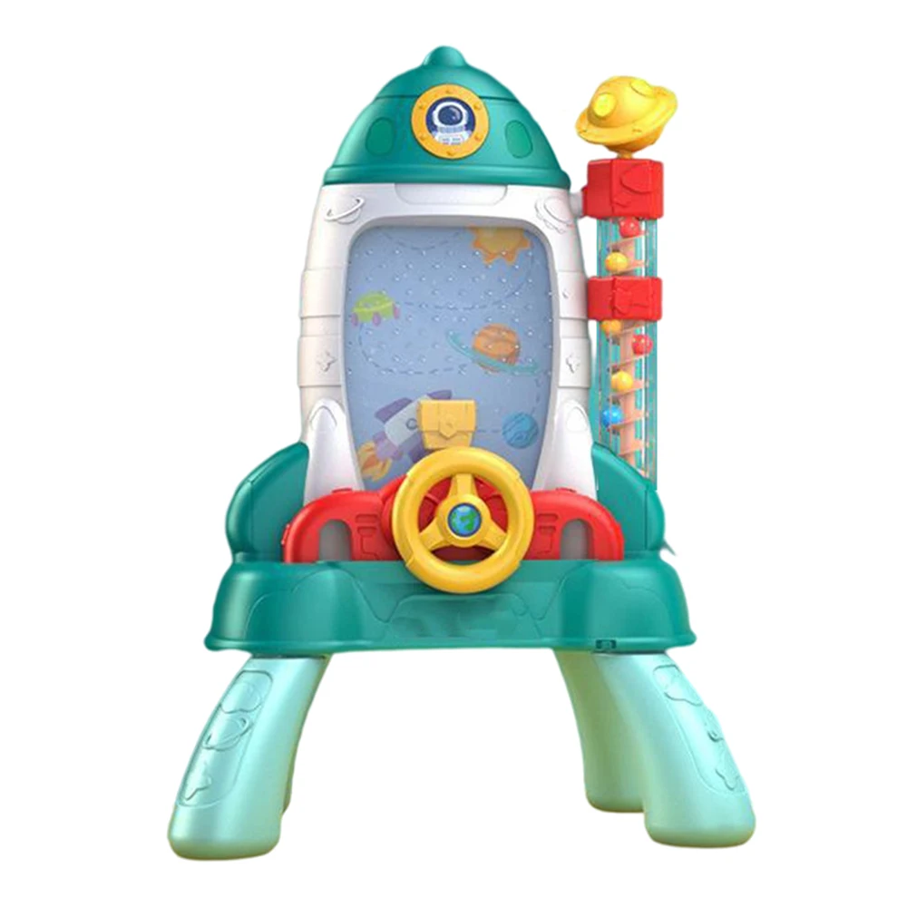 

Children Catching Balls Game Machine with LED and Music Parent-child Toy Rocket Shape fun Birthday Gift for Kids YH-17