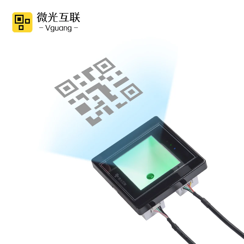

Считыватель QR-кода Vguang, устройство для считывания QR-кодов, контроль доступа, выходной интерфейс Ethernet, с фиксированным креплением, сканер штр...