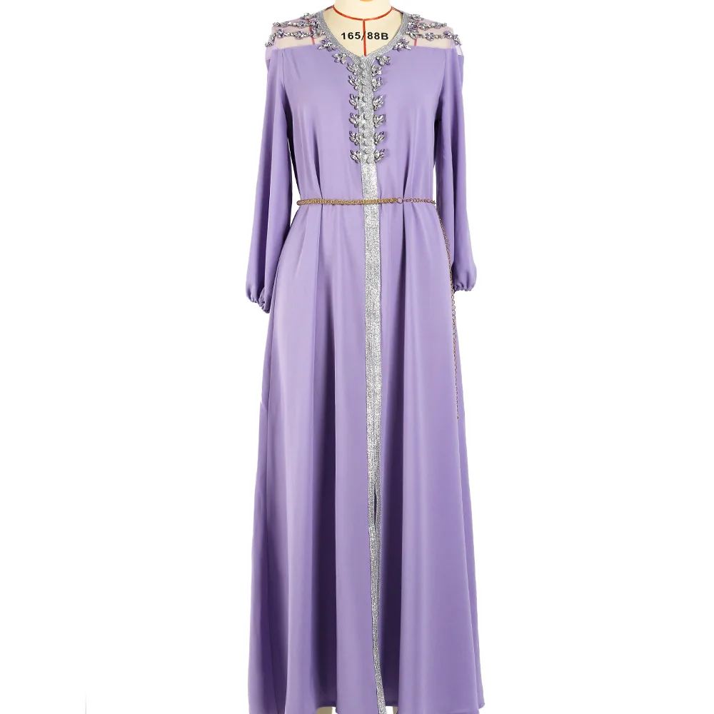Satin Abaya Dubai Turkey Arabic Muslim Maxi Dresses for Women Elegant Ethnic Jalabiya Islam Moroccan Kaftan Robe Caftan Marocain