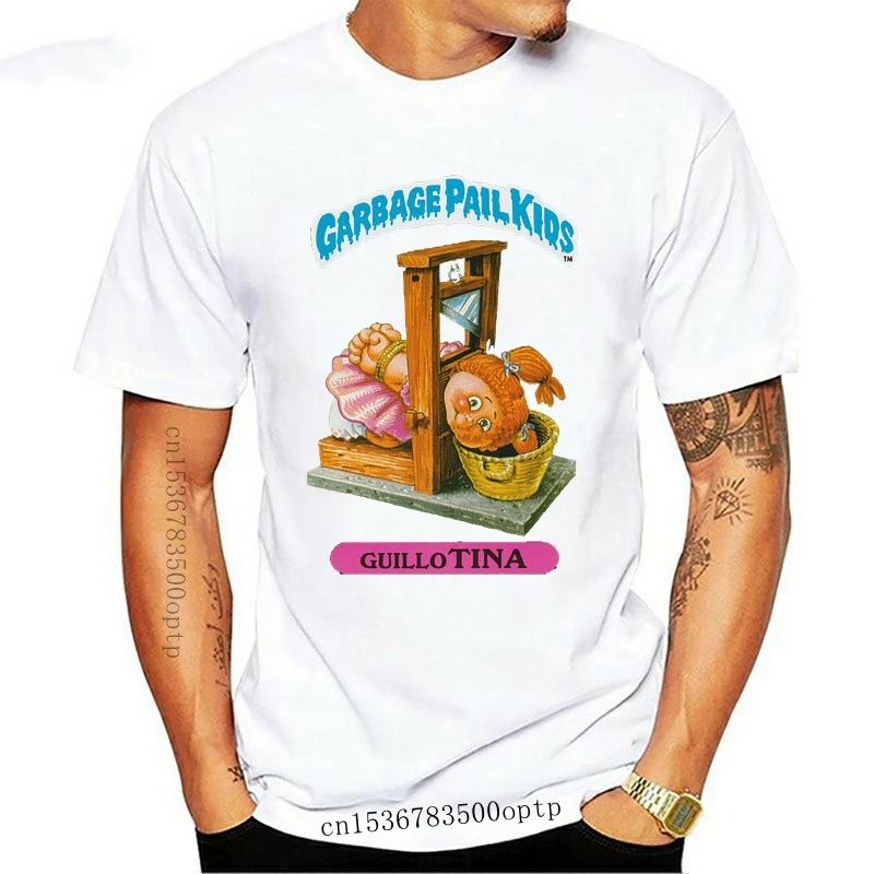 

Tee Garbage Pail Kids Shirt - GUILLOTINA - GPK 1980s Tee T Shirts (S - 3XL)