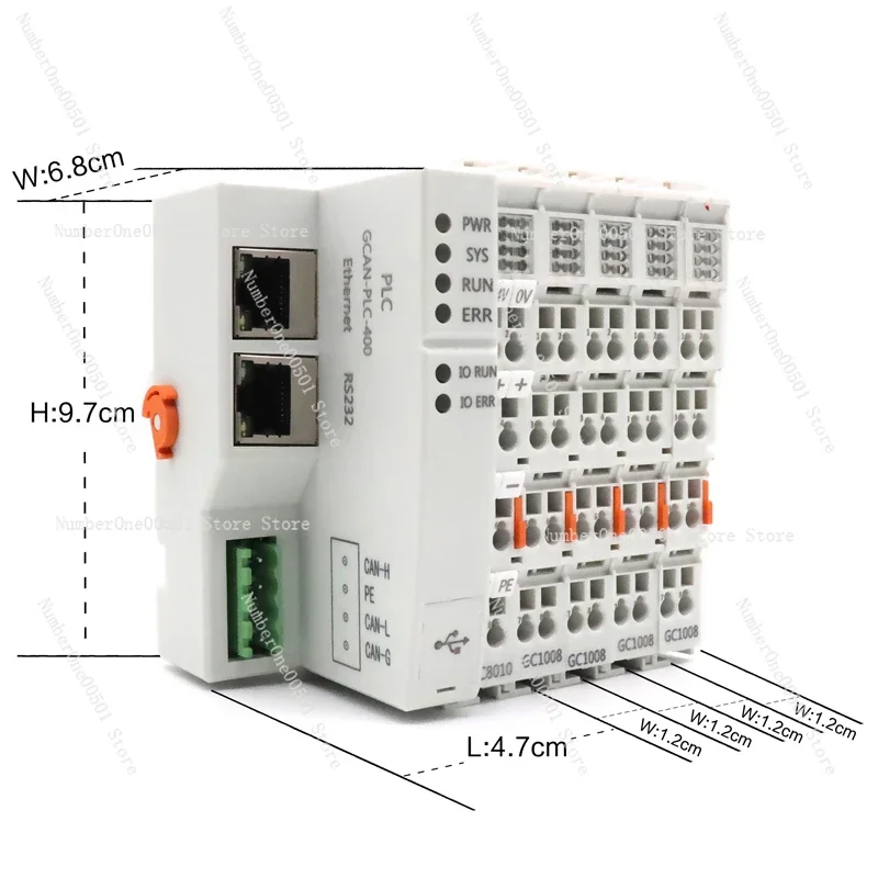 Программирование кодов контроллера ПЛК с поддержкой CAN Ethernet 485 CANopen Modbus