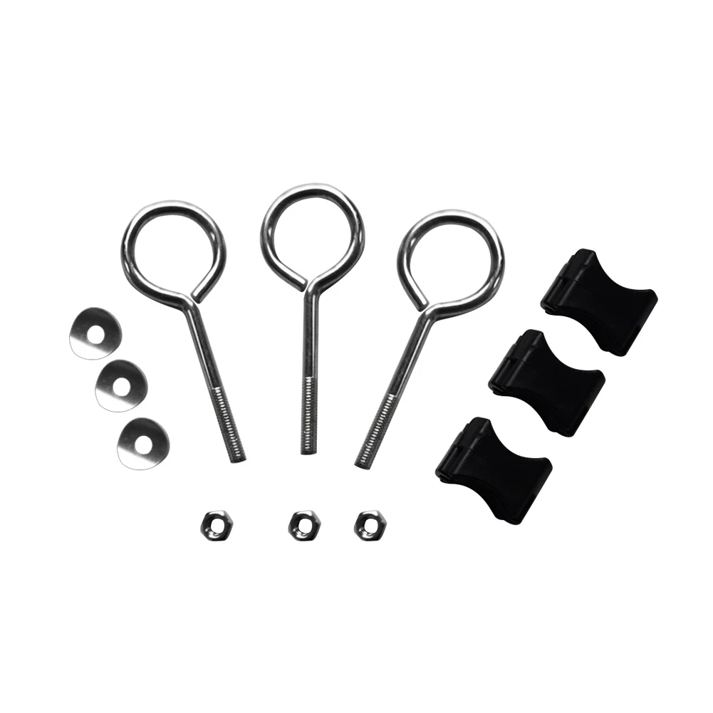 

12pcs Desk Professional Galvanized Steel Outdoor Unassembled Replacement Part Trampoline Screw Furniture Fix Stability Tool
