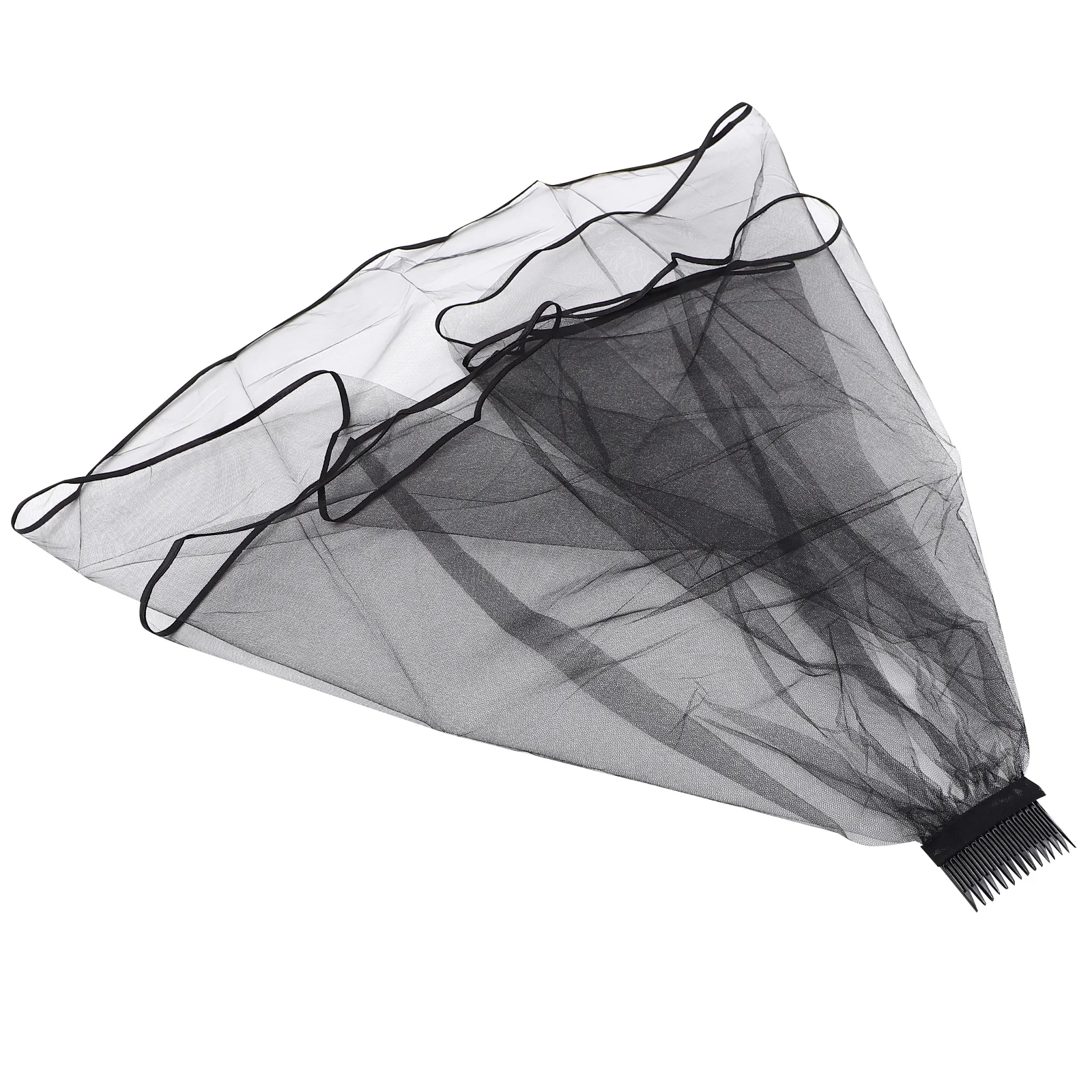 

Фата свадебная с расческой, короткая двухслойная, для свадебной вечеринки