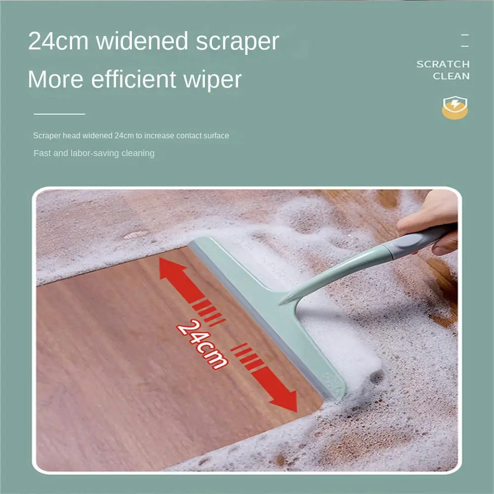

Quick Cleaning Bathroom Glass Wiper Safe Silicone Household Glass Wiper Clean And Free Of Marks Glass Cleaning Tools