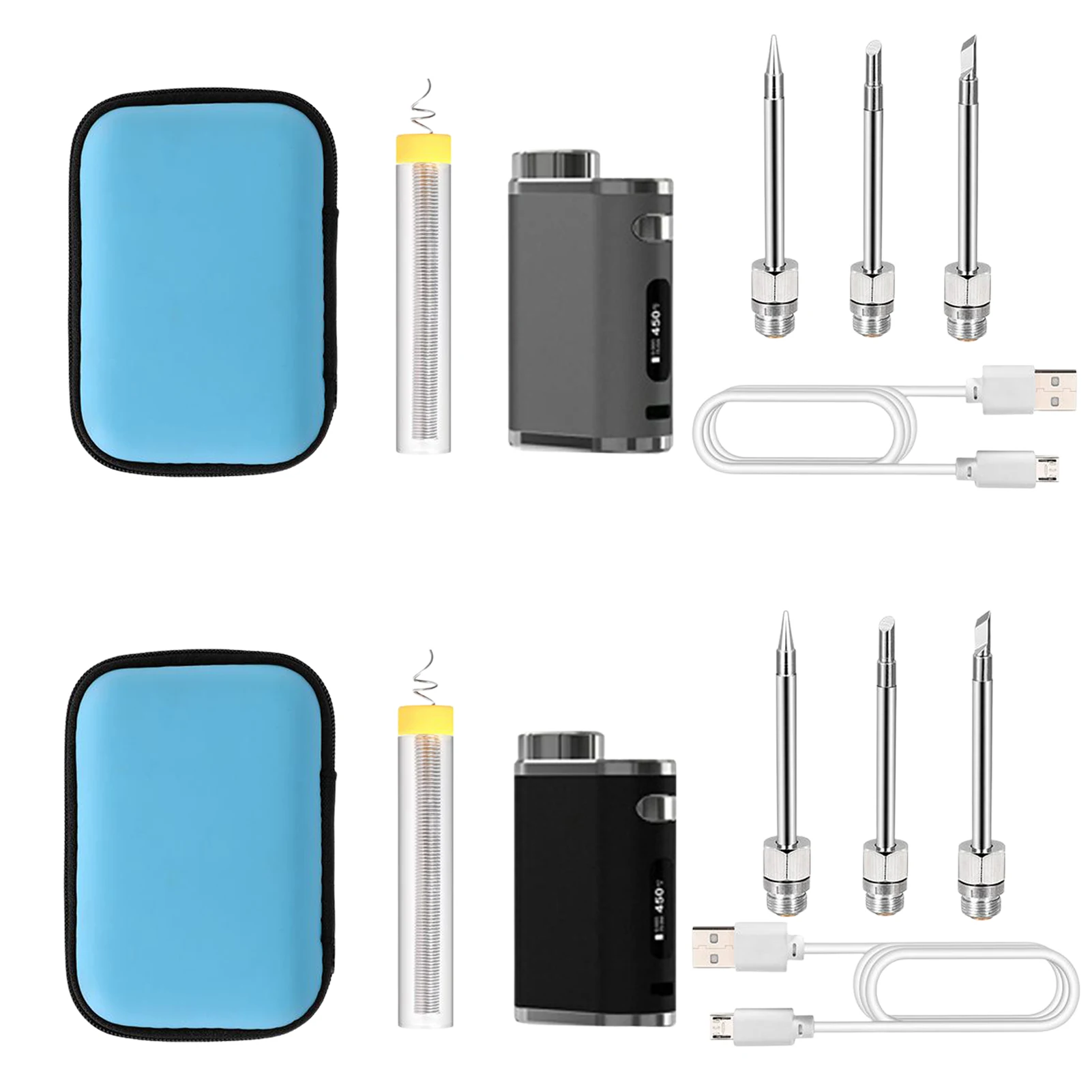 

Solder Iron Cordless Soldering Welding Iron Kit With Ceramic Heater Cordless Soldering Stations Adjustable Temperature Weller