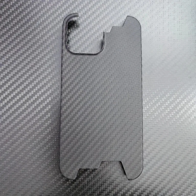 Фото Чехол для телефона из настоящего углеродного волокна для iPhone 16, Pro, 14, 13, 12, 15 Pro Max, ультратонкий арамидный чехол №2