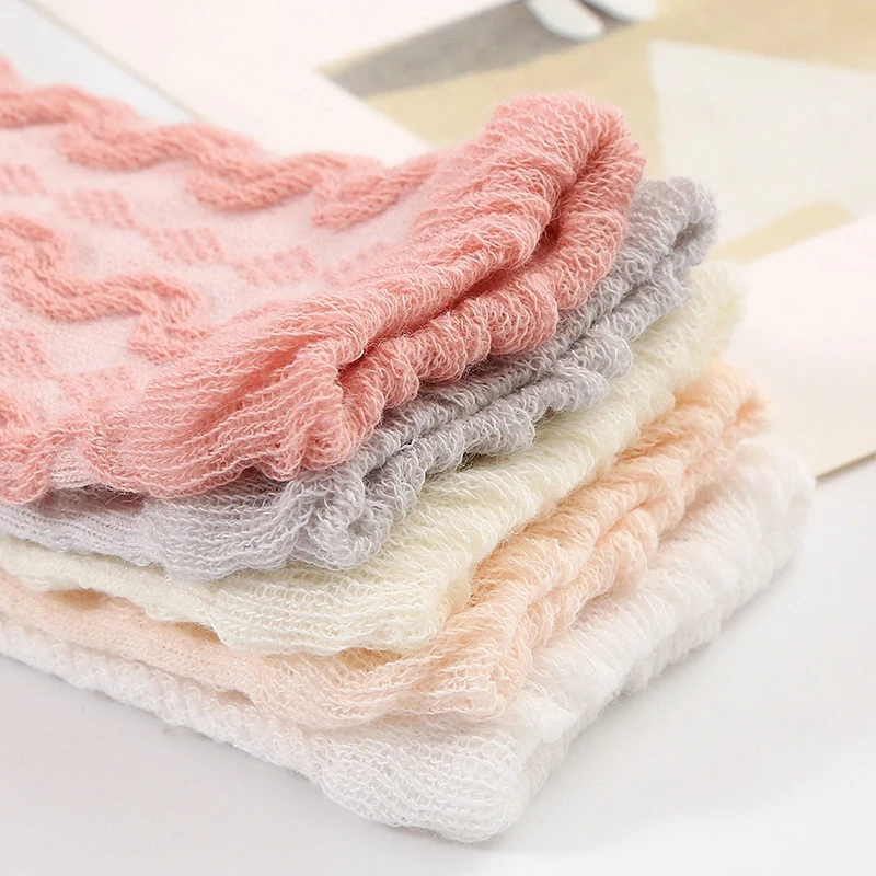 Детские Нескользящие носки однотонные с рисунком