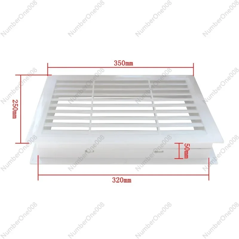 Для вентиляции жалюзи под дверью туалета пластиковое двухстороннее маленькое