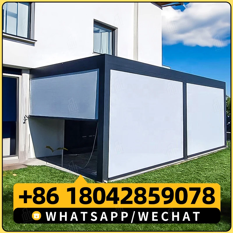 Индивидуальные открытые садовые перголи напольные водонепроницаемые беседки 3x3