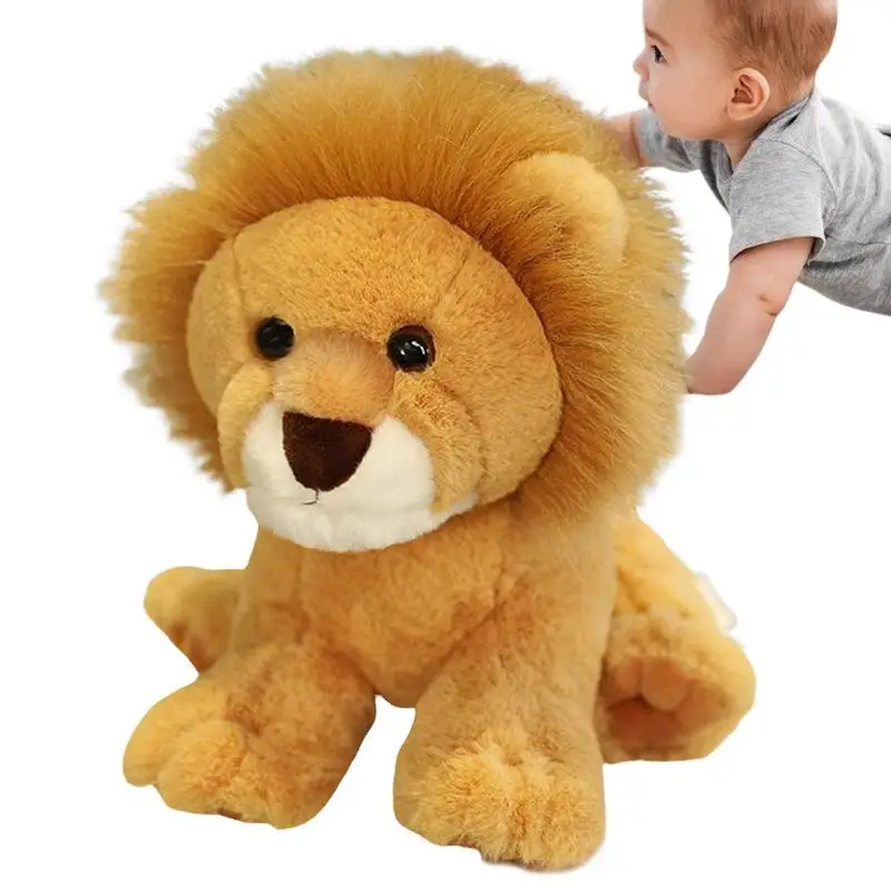 

Игрушка плюшевая в виде льва, 28 см