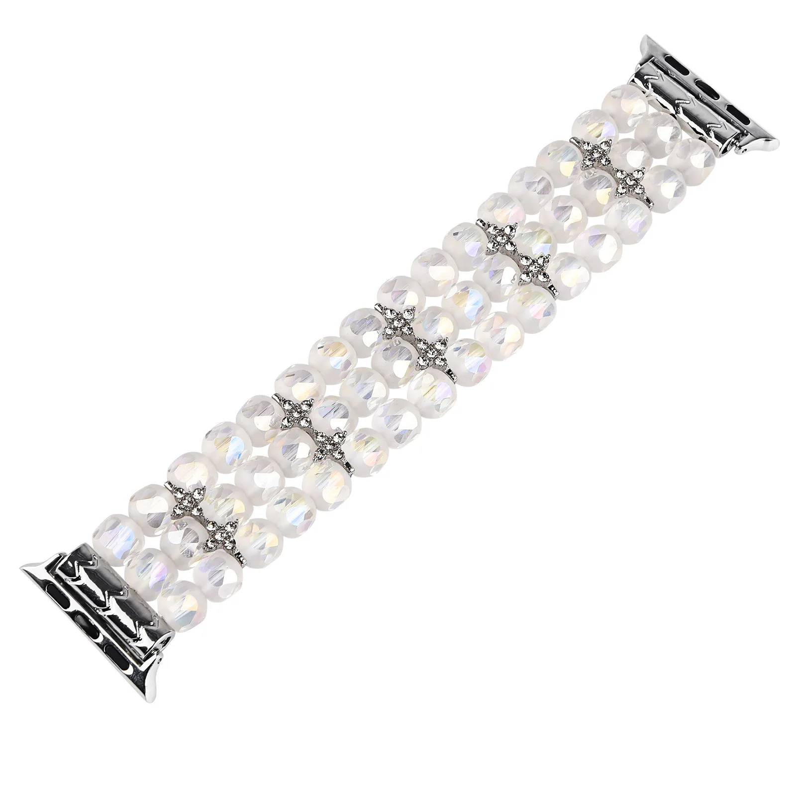 Jewelry strap for Apple watch band ornament bracelet chain for iwatch87654321SE Ultra Lightning bulb crystal 40 41mm 44 45women