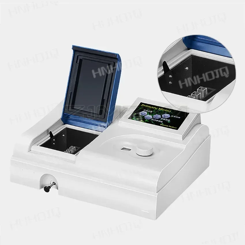 Видимый спектрофотометр 722N Vis Фотометр Длина волны 325-1000 нм (2 нм) ЖК-дисплей с