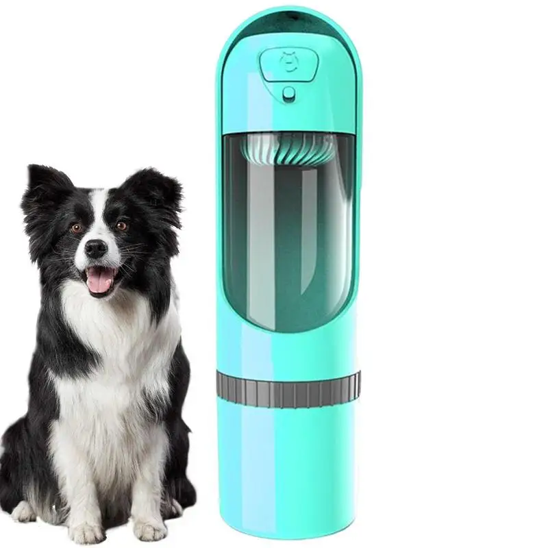 

Dog Water Bottles For Walking Telescopic Leak Proof Portable Dog Water Dispenser With Snack Storage Cup Drinking Feeder For Pets