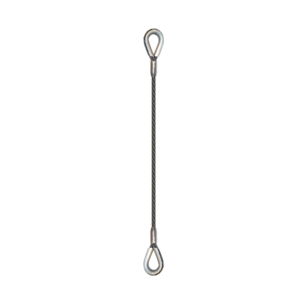 

High quality stainless steel wire rope lifting sling/hose whip restraint