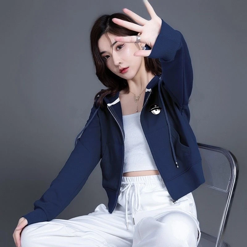 2022 Malbon Golf Jackets Autumn Women Golf Wear Women Windbreak Fashion Casual Jackets Women's Golf Clothing Women's Golf Suit