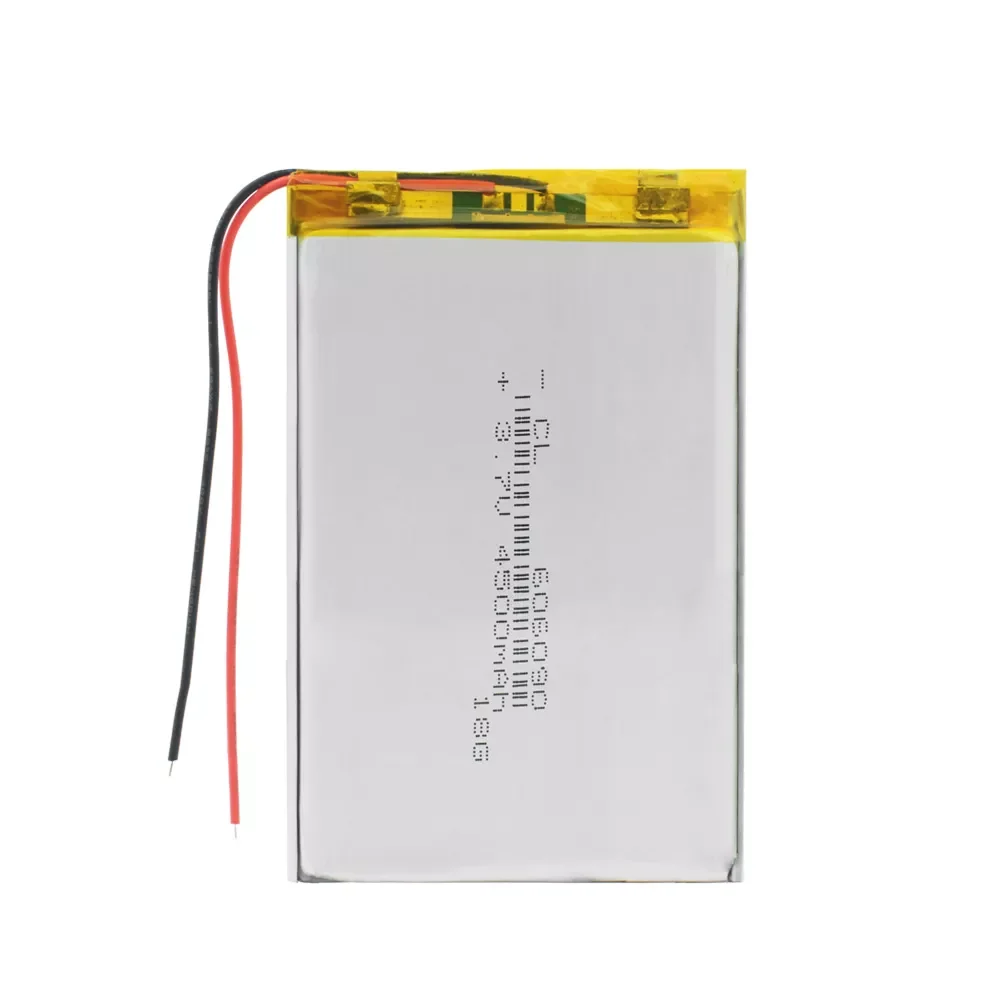 

2023New 1/2/4 pcs 3.7V 4500mAh 606090 Polymer Lithium LiPo Rechargeable Battery For GPS PSP DVD PAD e-book tablet pc Laptop powe