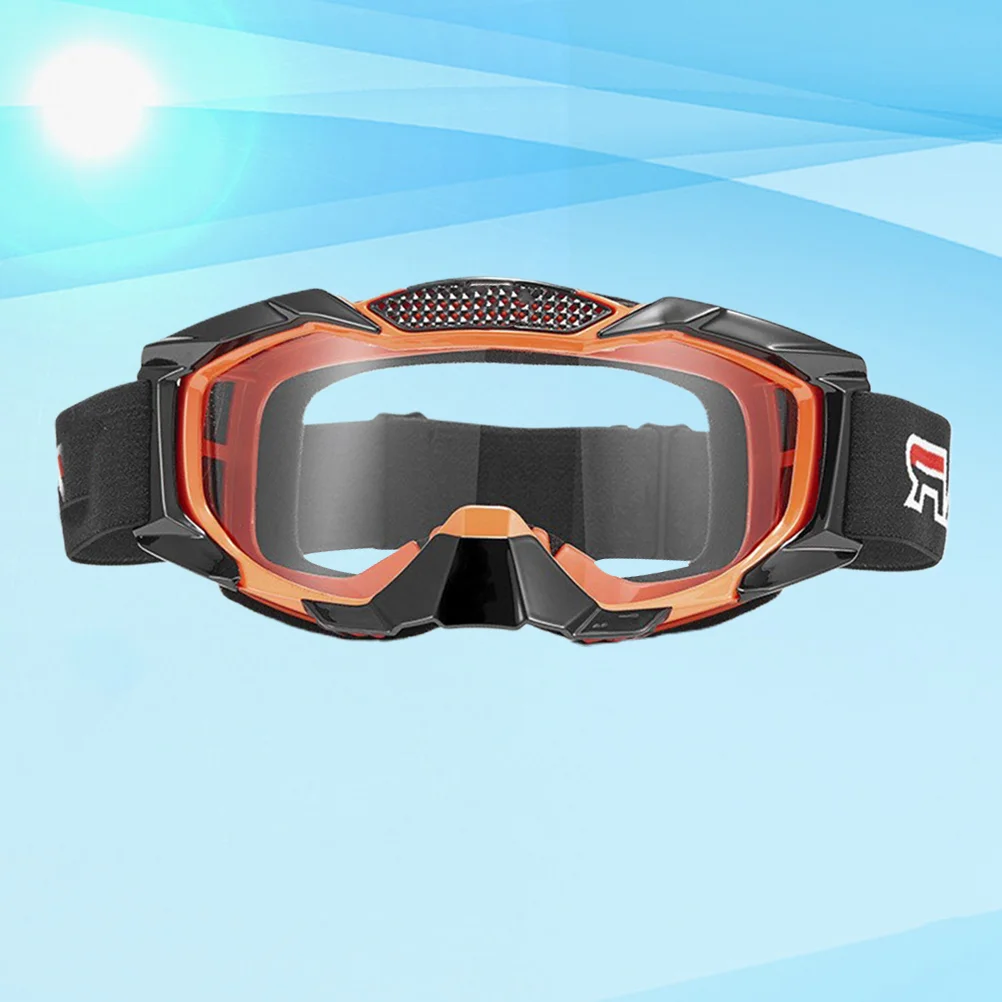 

Safety Glasses Windproof Anti Fog Goggles Outdoor Eyewears ( Orange )