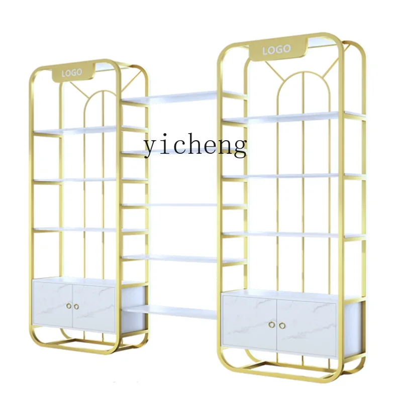 

XL Bag Shelf with Light Display Cosmetics Cabinet Nail Storage