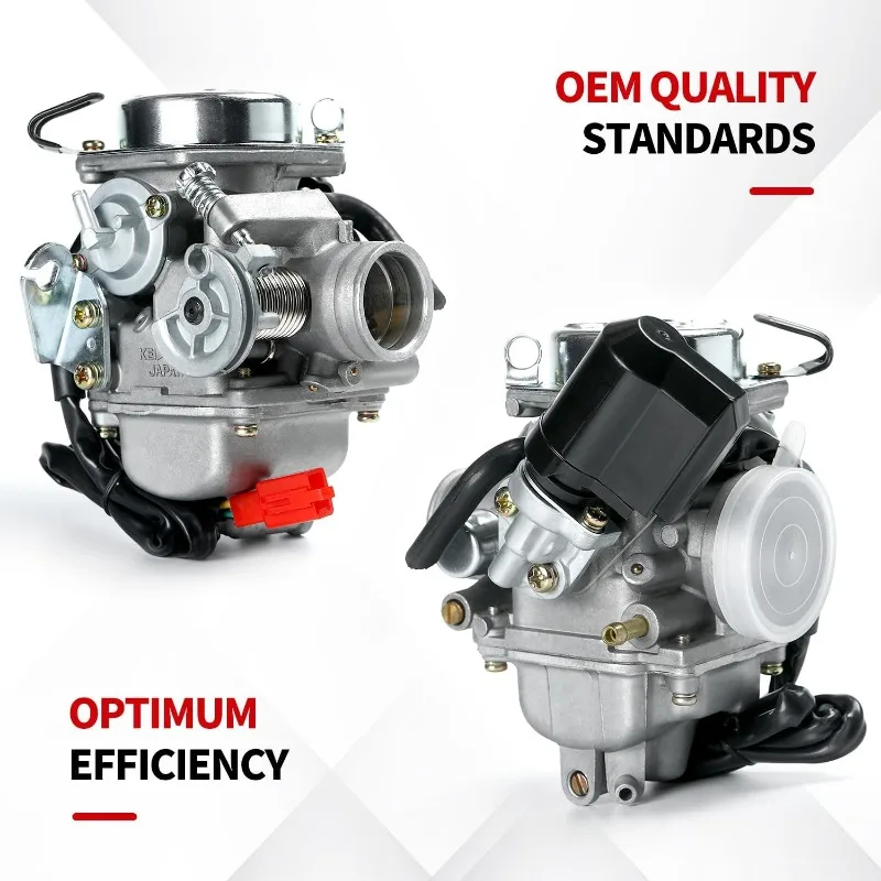 Карбюратор GY6 125cc 150cc 4-тактный 152QMI 152QMJ 157QMI 157QMJ Дроссель двигателя Мотоцикл ATV Go Karts