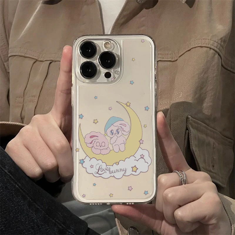 Милый мультяшный чехол для телефона Эстер Банни Samsung S25 S24 S23 S22 S21 S20 S10 FE Note20 Note10 Plus