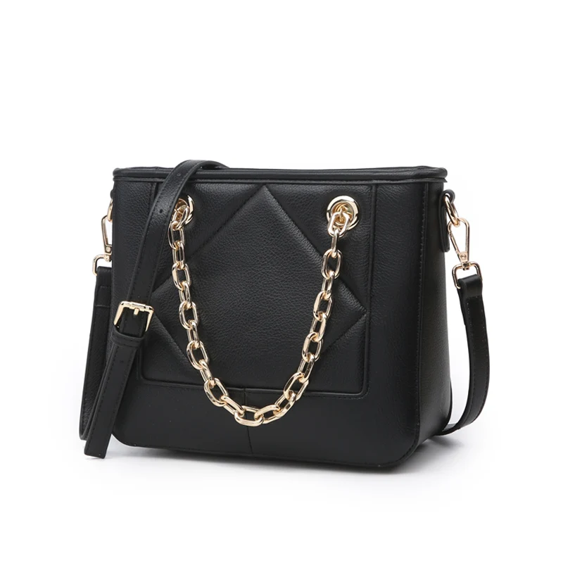 

Bag Women 2022 New Trendy Fashion Chain Rhombus One Shoulder Diagonal Bucket Bag All-match Trend Underarm Wandering Bag