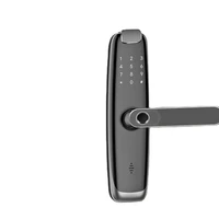 security electronic lock smart home handle door lock with wifi digital fingerprint lock