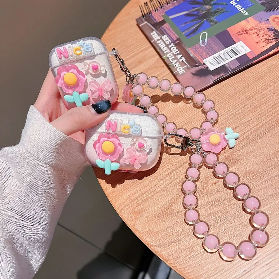 Прозрачный чехол для наушников oppo enco air 2 2i / buds air3