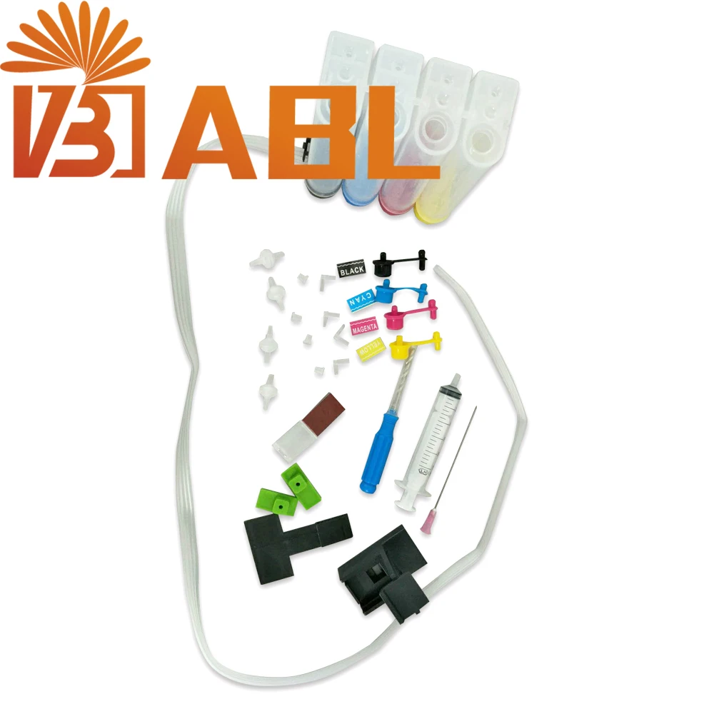 

4 шт., СНПЧ для принтера HP Deskjet 664 1115 2135 3635 1118 2138 3636 3638 4536 4676 4675