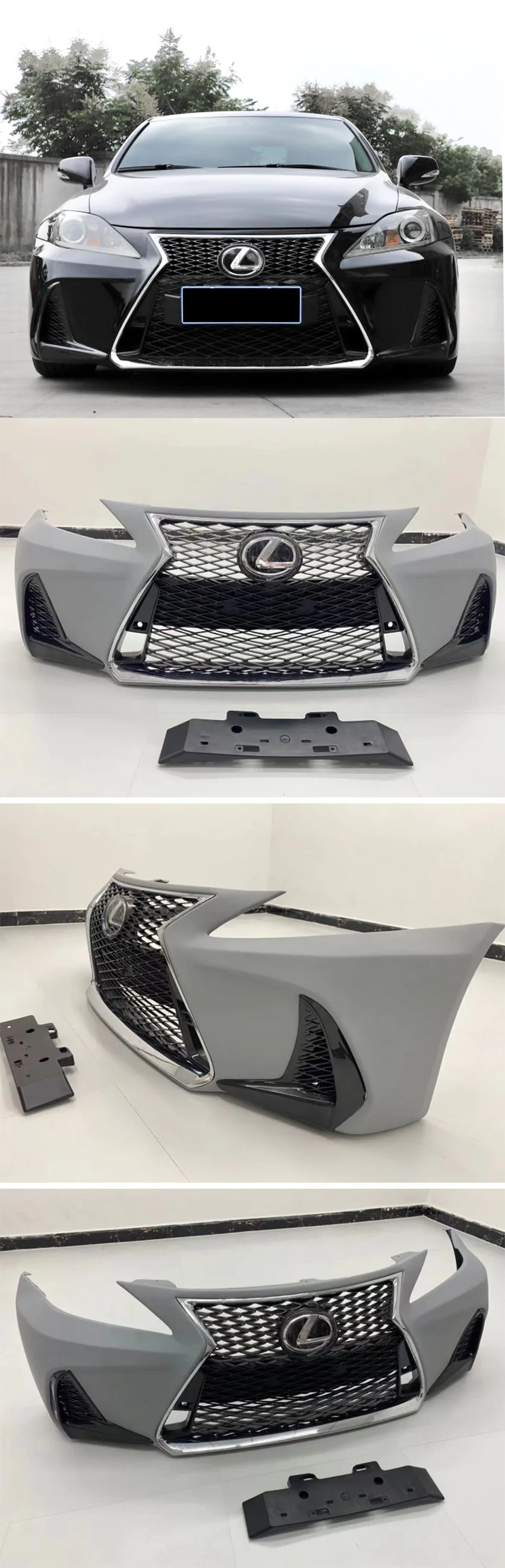 RCSR для Lexus Is250 обновление бампера Is300 Is350 2006-2012 2021 новый передний бампер
