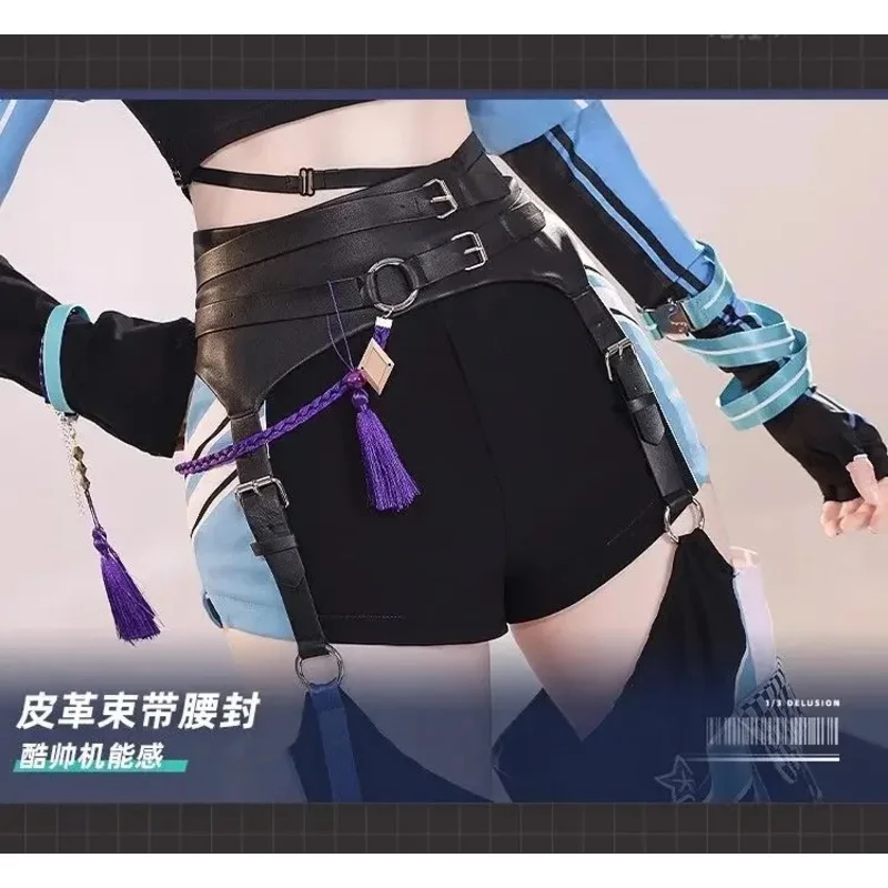didi 211【Wetrose】 Wanderer Racer Doujin Косплей Игра Genshin Impact SR Повседневная одежда Костюм Scaramouche Хэллоуин (art.: 3920d147ab7ef) - 3920d147ab7ef