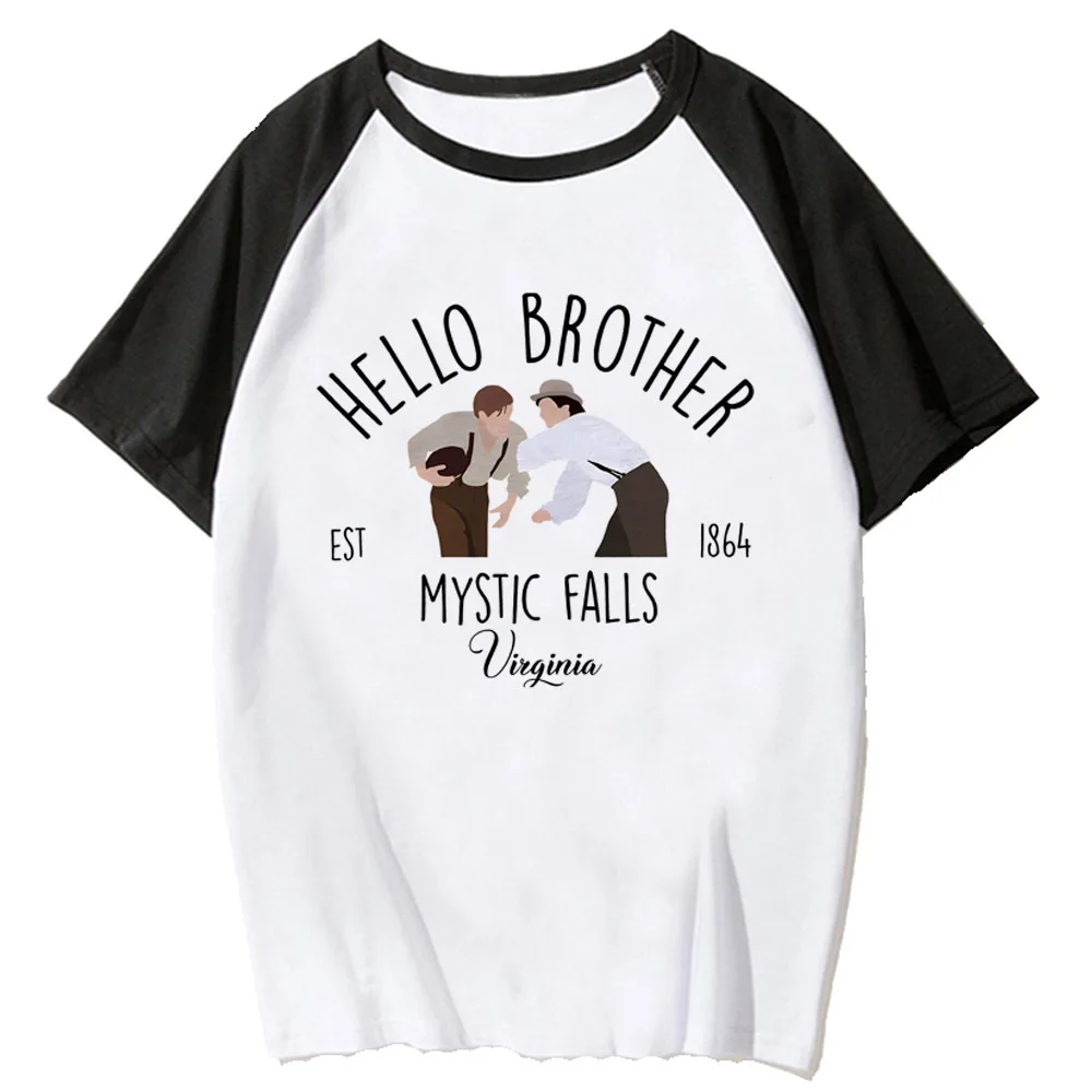 Футболка с дневниками вампира женская летняя одежда для активного отдыха в