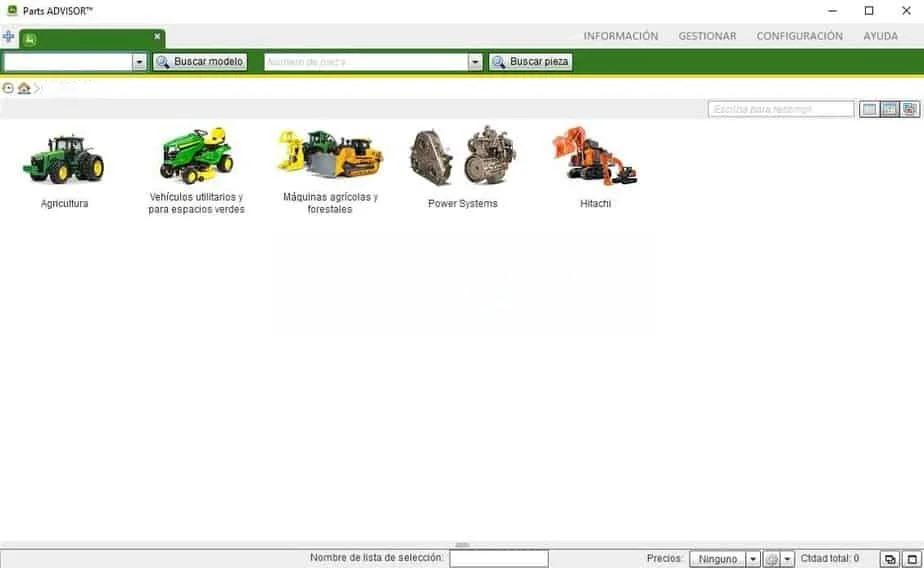 Фото Каталог запчастей AutoDVD Parts ADVISOR для JD CF\CCE\AG и HITACHI 2025 №2