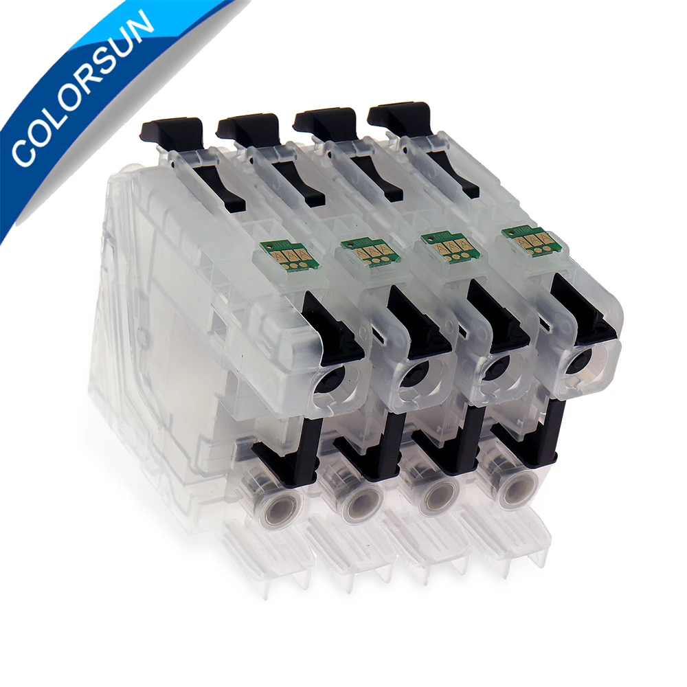 Для Brother LC221 LC223 многоразовый картридж для принтера DCP-J562DW/MFC-J480DW/MFC-J680DW/MFC-J880DW с
