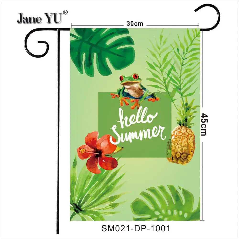 

JaneYU Halloween Garden Flag Christmas Courtyard Decoration Flag Festival Celebration Flag Independence Day Flag Drop Shipping