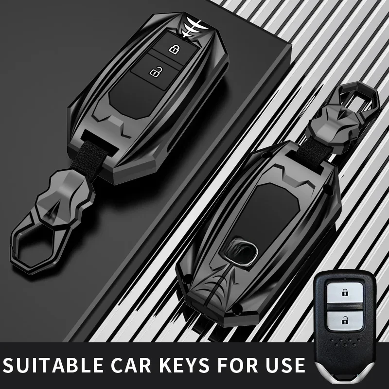 Подходит для сумки для ключей Honda, чехол с пряжкой и кольцом, чехол Vezel City Civic Jazz BRV BR-V HRV Accord EX EXL Crv Pilot Ridgeline ODYSSEY (art.: 3920cd4ad0ec1) - 3920cd4ad0ec1