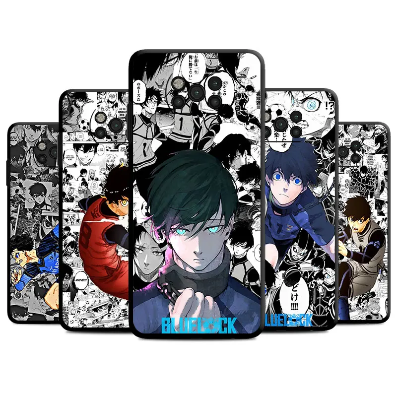 

Japanese Comics Blue Lock Silicone Case For Mi Poco X5 Pro X3 NFC M3 C50 F1 X4 GT C40 Mi 12 Lite 11T 5G 10T Phone Cover Fundas