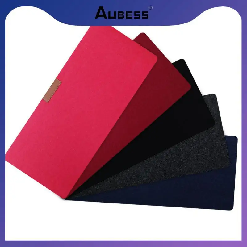 

Мягкие, удобные для носки коврик для мыши, Офисный Компьютерный Настольный коврик, современный Настольный шерстяной войлочный коврик для н...