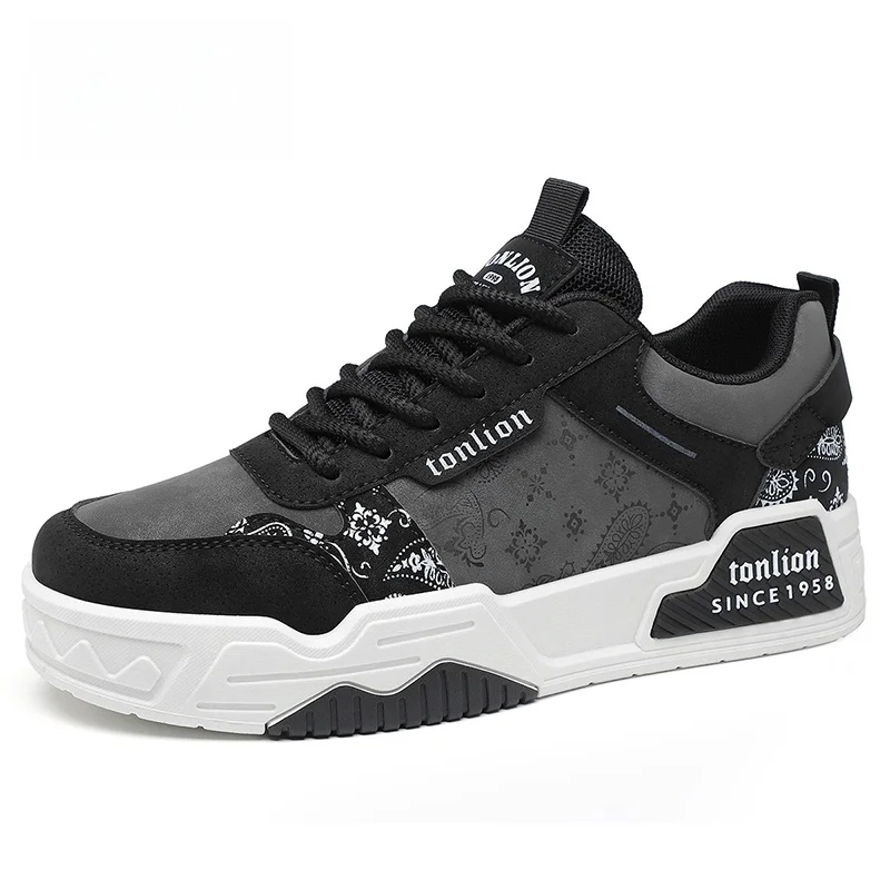 Tang Shi Men's Casual Shoes Autumn and Winter New Fashion Trendy Sneakers Wear-Resistant Non-Slip Fa...