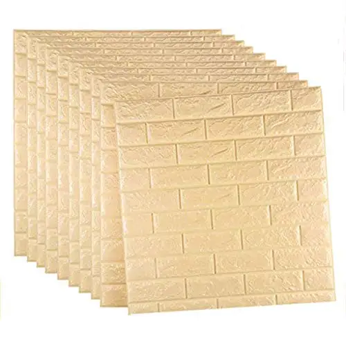 

Brick Pattern Color Wall Sticker Foam New Home Soft Decoration 3D Wall Sticker