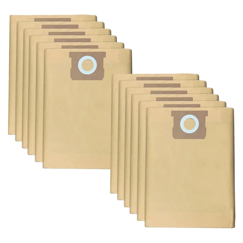 Фото A05E-12Pack DXVA19-4101 Мешок для пыли для пылесосов для влажных/сухих магазинов емкостью 6–10 галлонов DXV06P DXV09P DXV10P DXV10S DXV10SA DXV10SB №4