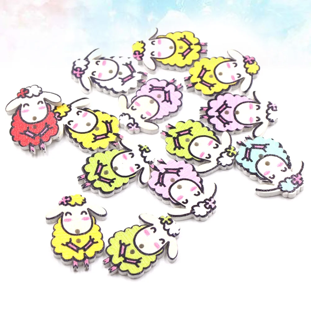 

Buttons Button Wood Sewing Craft Diy Decorative Wooden Crafts Kidshole 2 Coat Novelty Scrapebook Animal Colorful Accessories