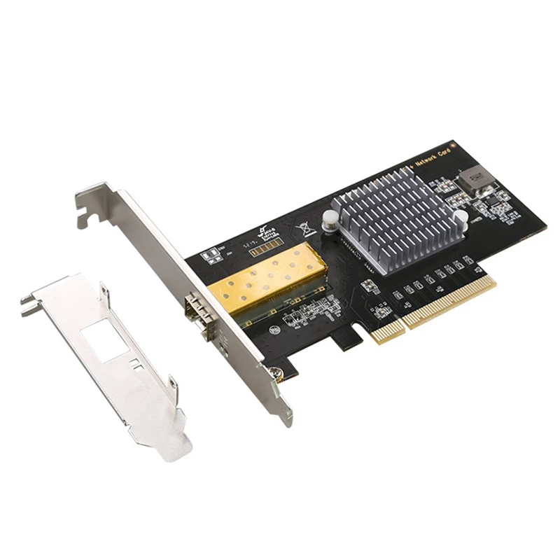 

10 Gbps Network Card Single Port SFP Fiber Optic PCI Express Slot Server Network Adapter With 82599 Chipset