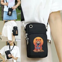 universal waterproof mobile phone bags japan cat pattern wallet pouch for samsungiphone 11 1213 pro max 7 8 plus shoulder bag