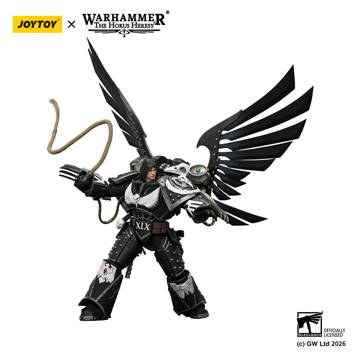 В наличии: JOYTOY 40K Raven Guard Corvus Corax, Праймарх XIX Легиона, с когтями-молниями, изготовленными артифактором. (art.: 3920dbd18e2d2) - 3920dbd18e2d2