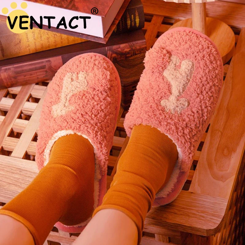 

Тапочки женские зимние плюшевые, с меховой подкладкой